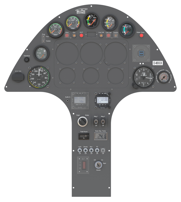 Cockpit Panel II mit analogen Einsatz_small