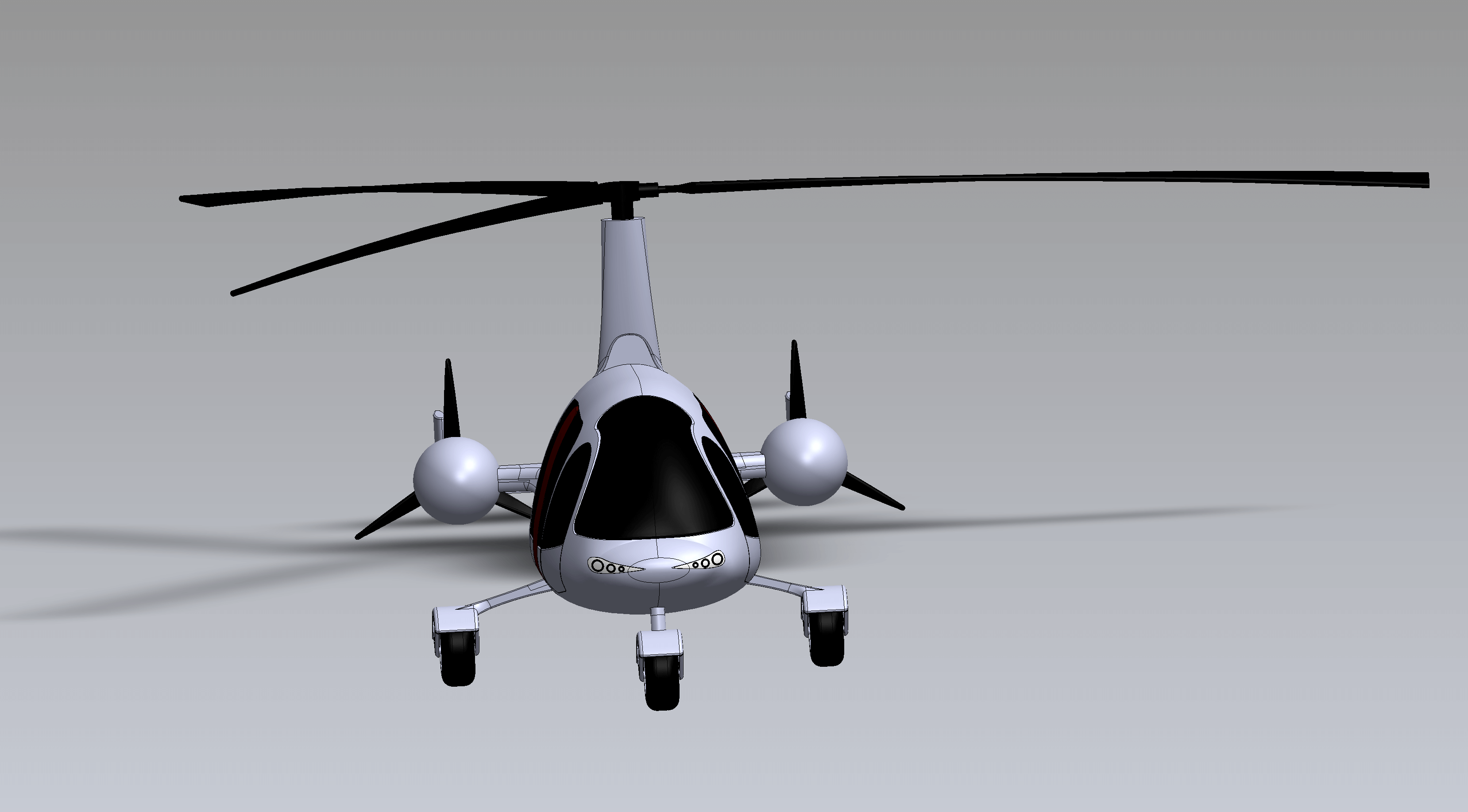 AutoGyro Coming-Soon AirTaxi 5 Person AutoGyro