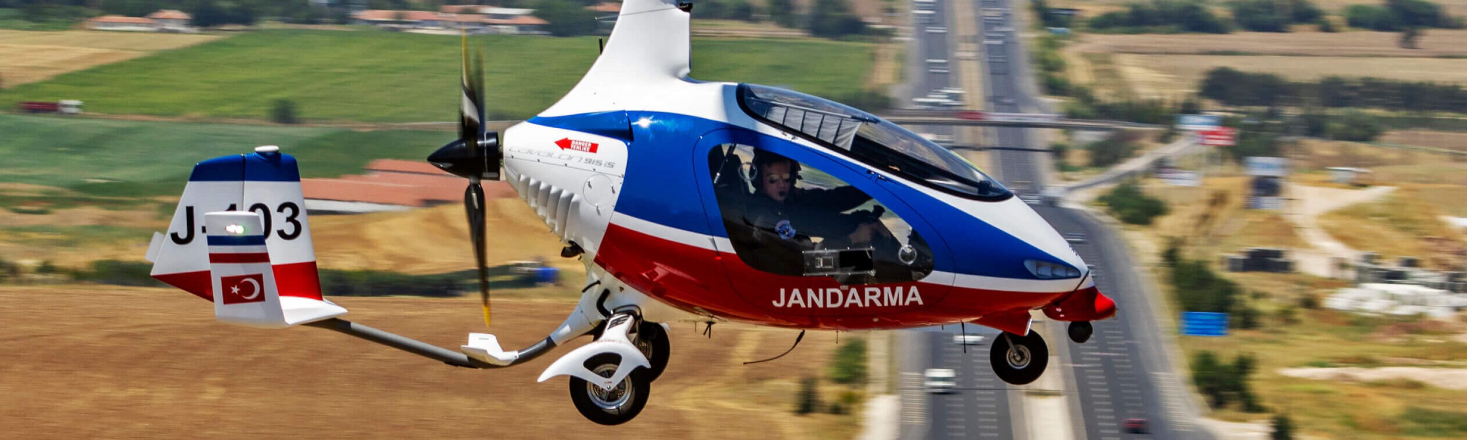 AutoGyro Cavalon Sentinel Turkish Jandarma