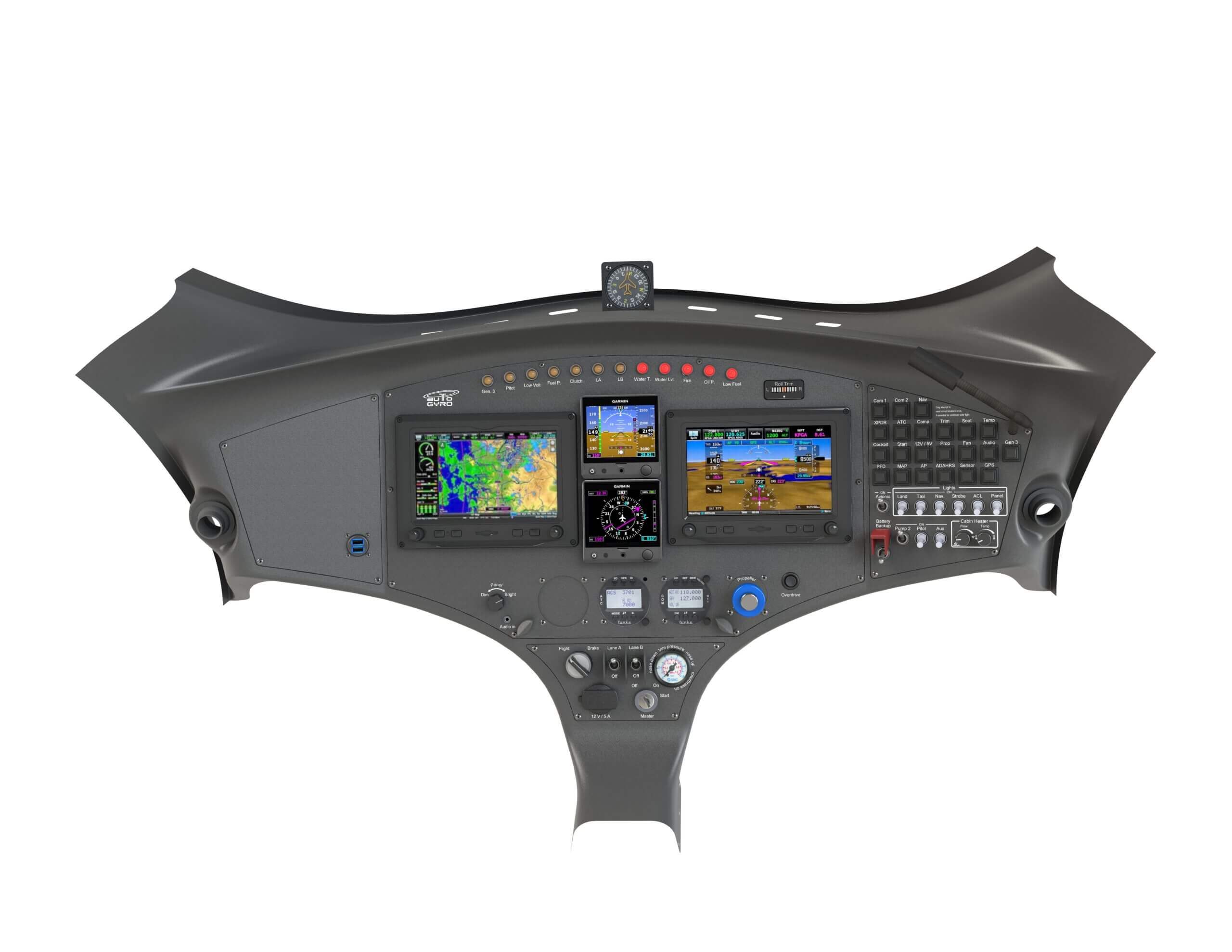 Garmin G3X doppel 7'' 3 x 57mm