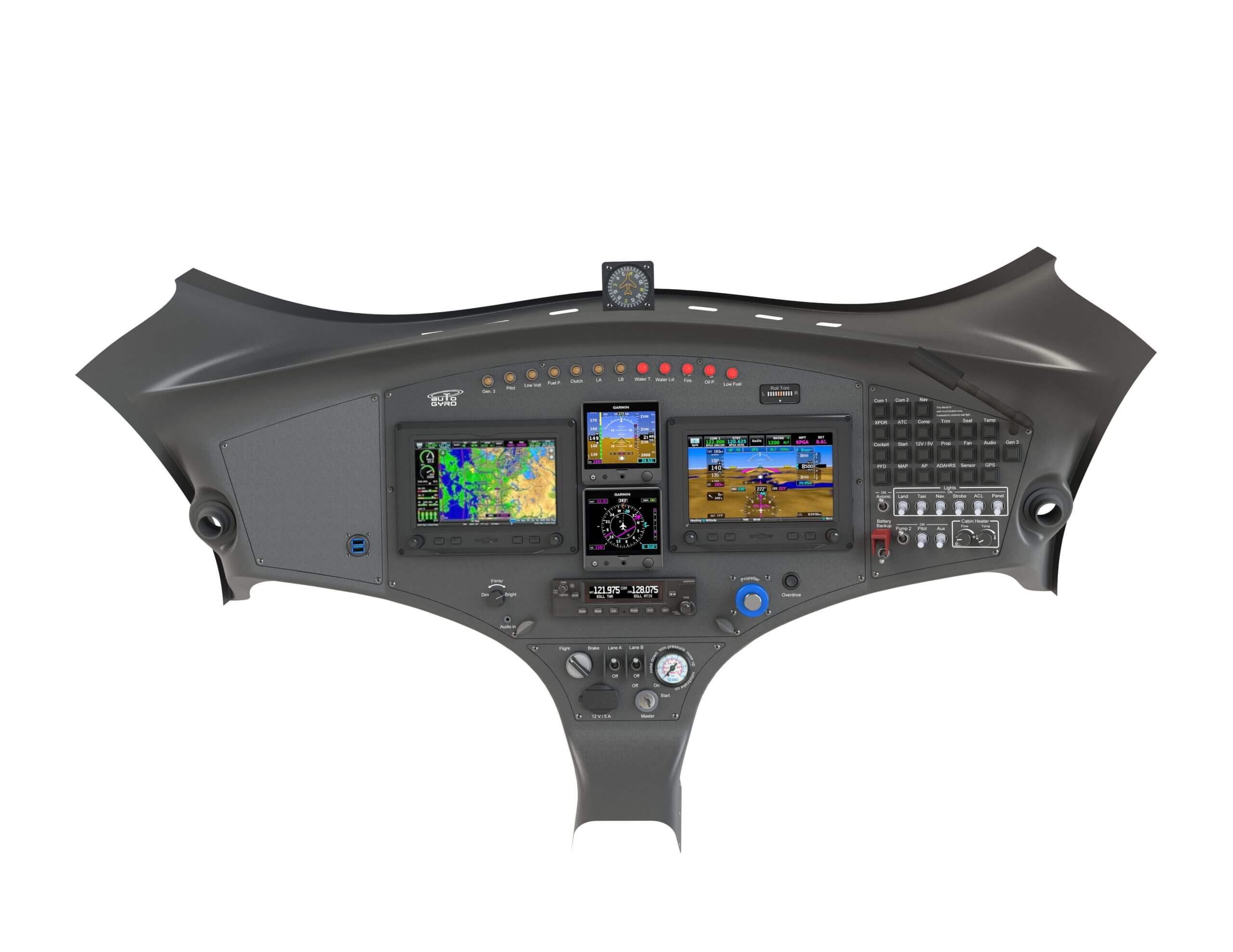 Garmin G3X doppel 7'' GMR 225