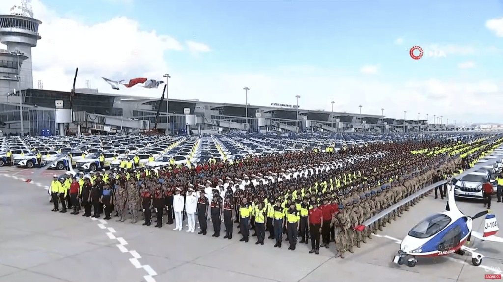 Turkish Jandarma Ceremony